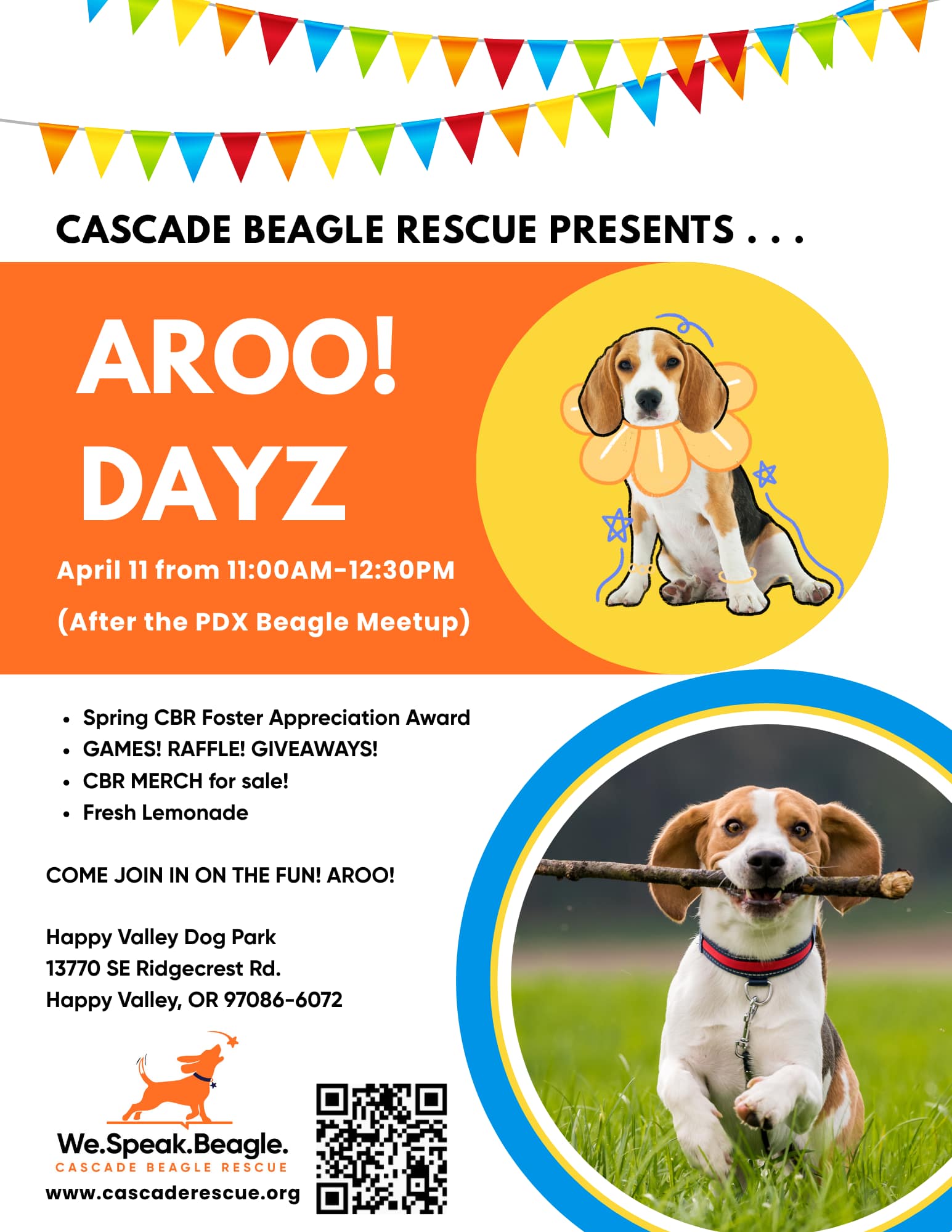 AROO DAYZ Spring 2026 Event Flyer